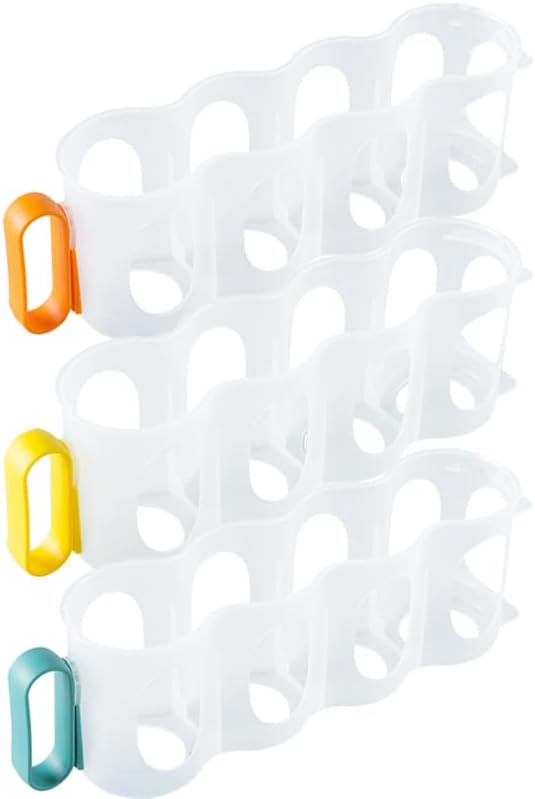 Veemoon 3-Piece Portable Soda Can Organizer for Refrigerator