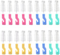 KuuGuu 20 PCS Bottle Nipple Cleaner Sponge Brush Hangable Pacifier