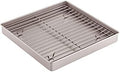 CHEFMADE Roasting Pan with Rack, 11-Inch Non-Stick Square Shallow Dish