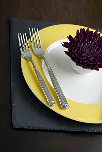 FORTESSA Doria 18/10 Stainless Steel Flatware, 20 Piece Place Setting