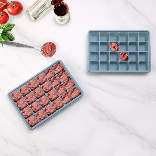 1 Tbsp Silicone Freezer Molds,Perfect for Storing Garlic, Ginger