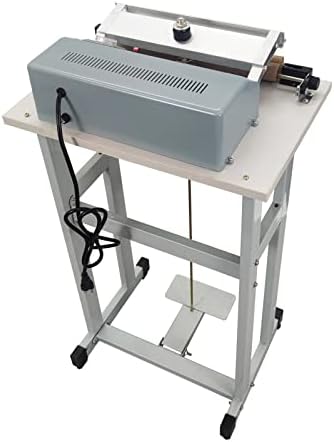 INTBUYING 110V Foot-pedal Sealing Machine, 3mm/0.6mm Width