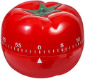 Cute Tomato Shape Kitchen Cooking Timer Kitchen 360 Degree Rotating Craft by Dicanence