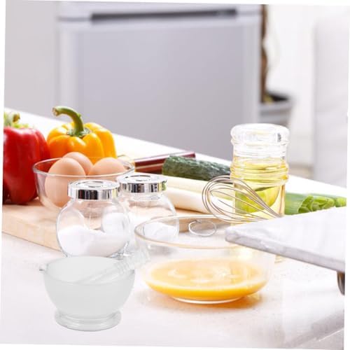 Glass Pestle and Bowl Set with Non Slip Base 75ml