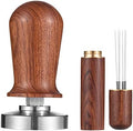 Decdeal 51mm Espresso Tamper and Stirrer Set, Coffee Tamper with