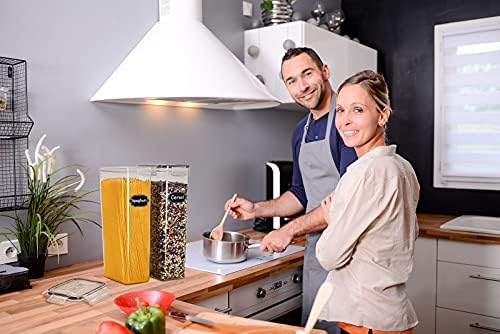 Wildone 2.8L Pasta Containers for Pantry Organization and Storage