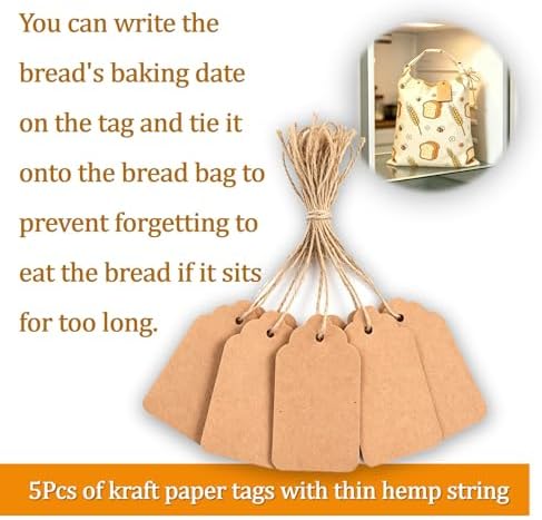 2 Pack Beeswax Bread Bags, XL 13x17in
