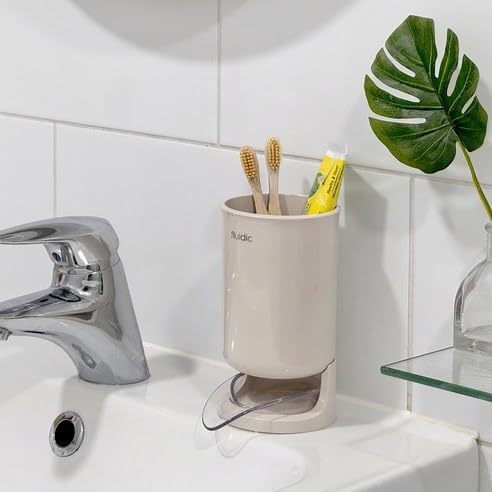 Self-Draining Utensil Drying Rack for Kitchen Counter, Compact and