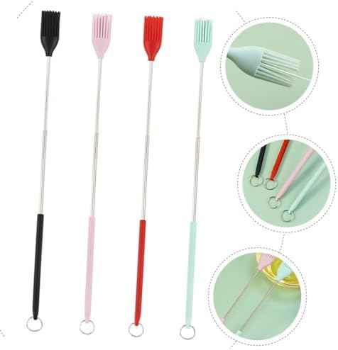 4pcs Silicone Basting Brushes for Baking and Barbecue