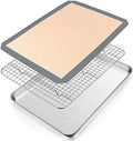P&P CHEF 16 x 12 x 1 Inch Toaster Oven Pan Tray, 3Pcs