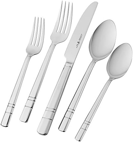 HENCKELS Madison Square 20-pc Flatware Set, 18/10 Stainless Steel
