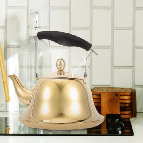 ERINGOGO 2L Whistling Tea Kettle, Stainless Steel