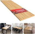 Unfinished Wood Butcher Block Countertop, 5ft L x 25" W