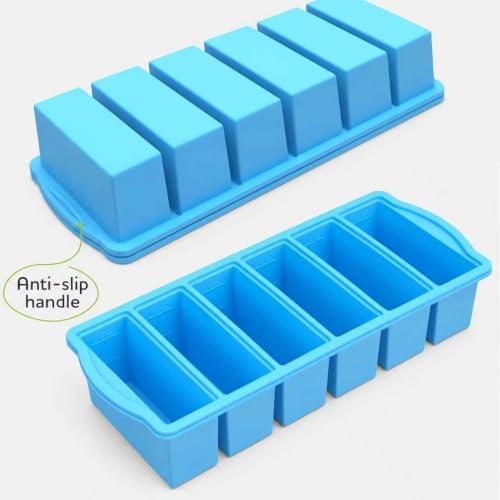 Silicone Freezer Molds with Lids, 1/2 Cup Soup Freezer Container