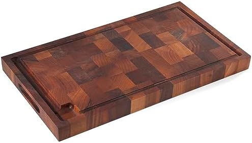 Zassenhaus Walnut End Grain Cutting Board, 21 x 12 x 1.6