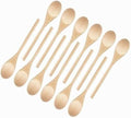 Kitchen Wooden Spoons Mixing Baking Serving Utensils Puppets 10 In