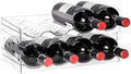 BoxedHome Plastic Water Bottle Organizer and Wine Rack Storage Holder