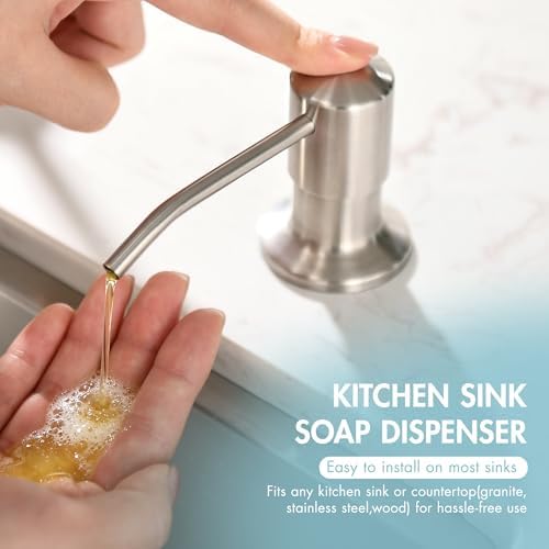 GIMILI Commercial Kitchen Faucet with Pull Down Sprayer