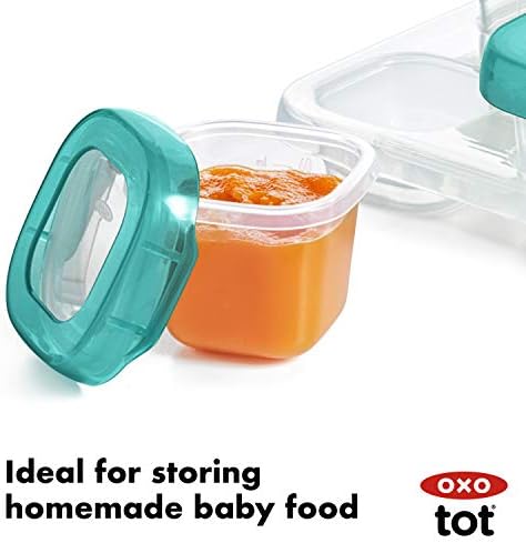 OXO Tot 12-Piece Baby Blocks Set, Teal