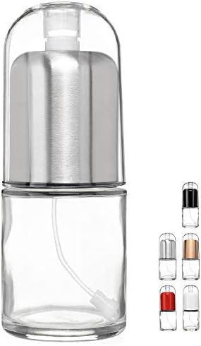Olive Oil Sprayer and Oil Mister Elegant Glass Bottle with Clog-Free