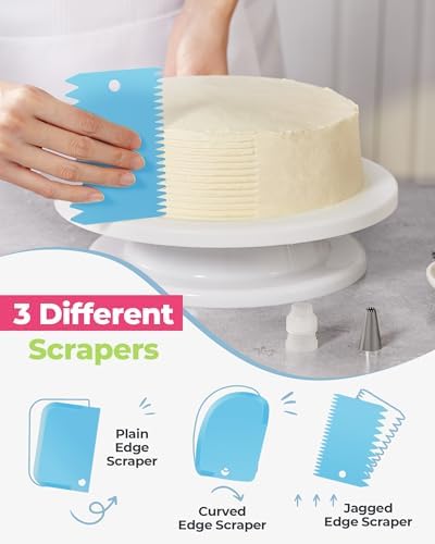Kootek 90 Piping Bags and Tips Set Frosting Piping Kit for Beginners &