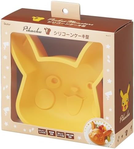 Skater SLC1-A Pokemon Pikachu Silicone Sponge Cake Mold