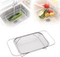 Over the Sink Colander,Expandable Strainers and Colanders with Fine