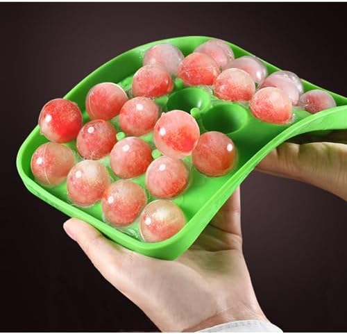 Ice Ball tray, Round Ice Trays, Pack of 2 Small Round Ice Trays