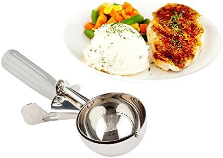 Restaurantware 4 Ounce Portion Scoop, 1 Trigger Release Stainless