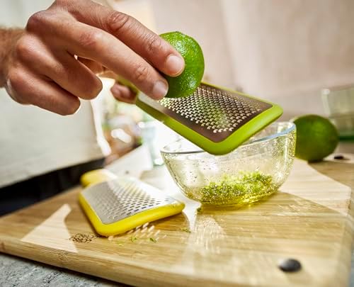 Joseph Joseph Nest Paddle Grater & Zester Set of 2, Stainless Steel