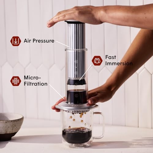 AeroPress Premium Coffee Press, Glass