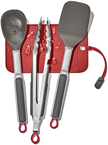 OXO Outdoor 4-Piece Camp Stove Cooking Set