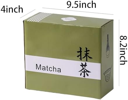 Matcha Bowl Set with Bamboo Whisk, Sifter & Scoop - Complete Ceramic