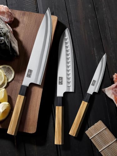 HOSHANHO 3-Piece Kitchen Knife Set