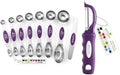 Spring Chef Dual Sided Magnetic Measuring Spoons, Set of 8 & Stainless