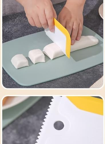 3-Piece Set,French Wooden Rolling Pin,Silicone Baking Mat,Dough