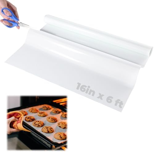 16IN x 6FT Silicone Baking Mat Roll - Large Food Grade Silicone Sheet