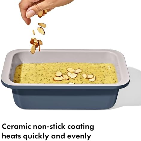 OXO Good Grips Non-Stick Pro Ceramic Coated Metal Bakeware, 1Lb Loaf