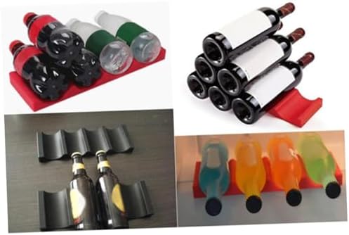 Novelty Silicone Beer Bottle Mat for Fridge and Cabinet Storage