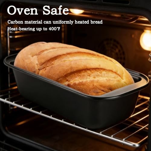 QTLCOHD 6 Pack 8" x 4" Loaf Pan for Baking Homemade Bread