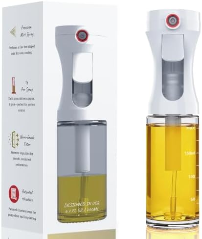 Ruolan 200ml Glass Olive Oil Sprayer