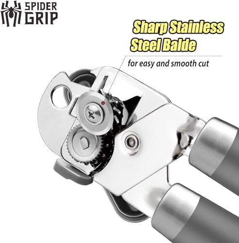Can Opener, No-Trouble-Lid-Lift Manual Handheld Can Opener with