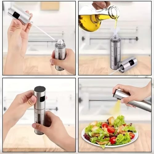 100ml Stainless Steel Olive Oil Spray Bottle