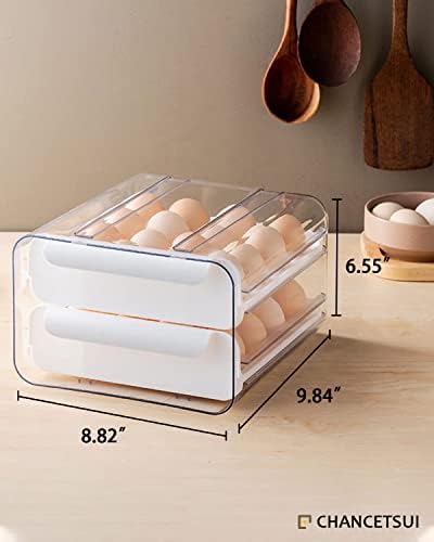 Egg Organizer Container for Refrigerator
