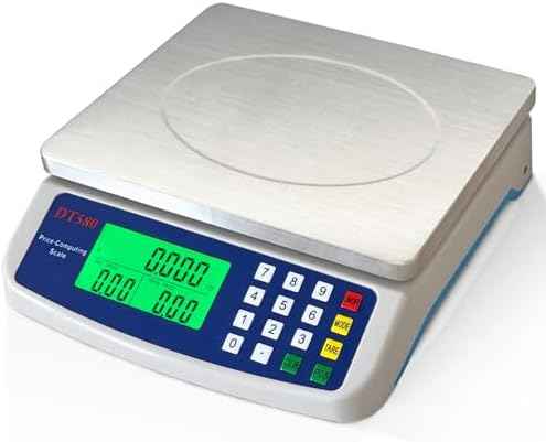 Large Digital Kitchen Scale 40kg/88lb Stainless Steel Price Computing