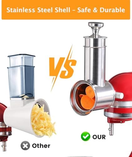 FavroKit Cheese Grater Attachment for KitchenAid Mixers