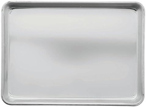 Vollrath 5220 Aluminum Sheet Pan - Quarter Size, Solid, 16 Gauge