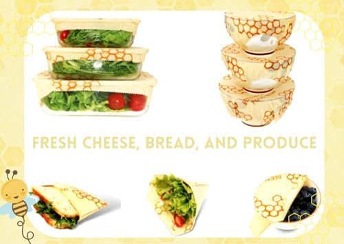 Reusable Beeswax Food Wrap Roll, XXL