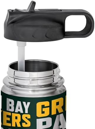 Rico Industries NFL Football Stainless Steel Tumbler with Lid - Great