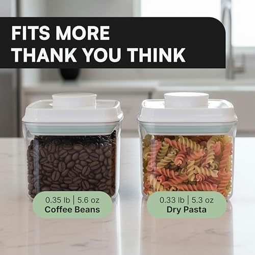 Bop Top Airtight Food Storage Containers | Pop-Top Lid | 2 Cups
